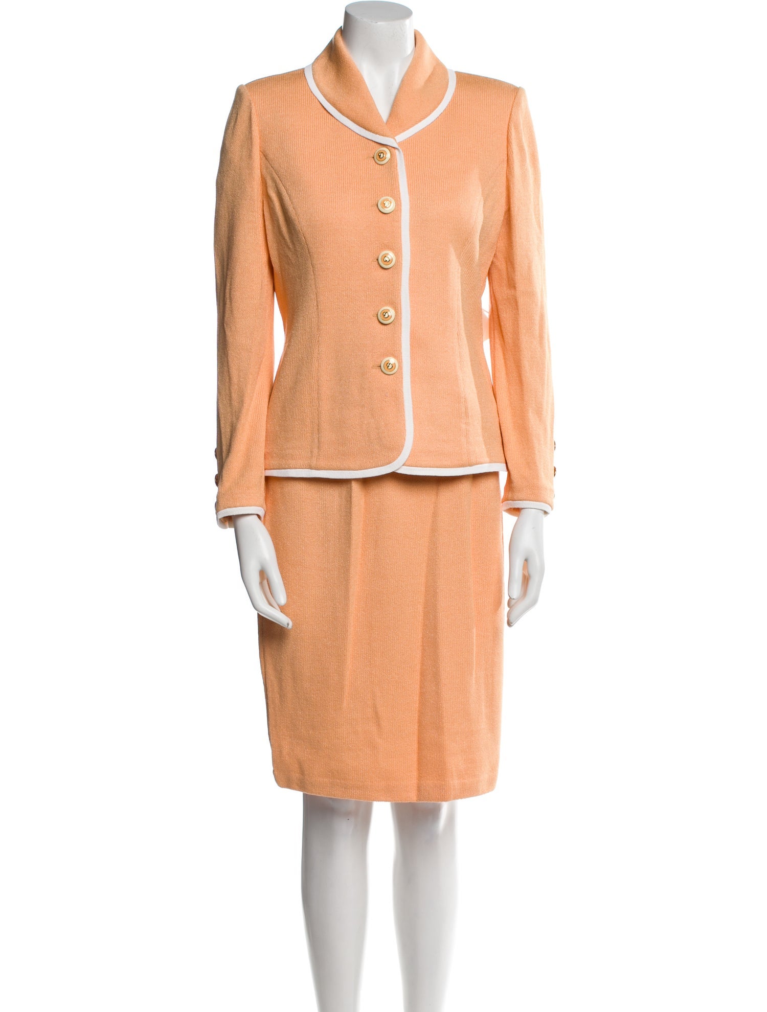 St. John Wool Skirt Suit