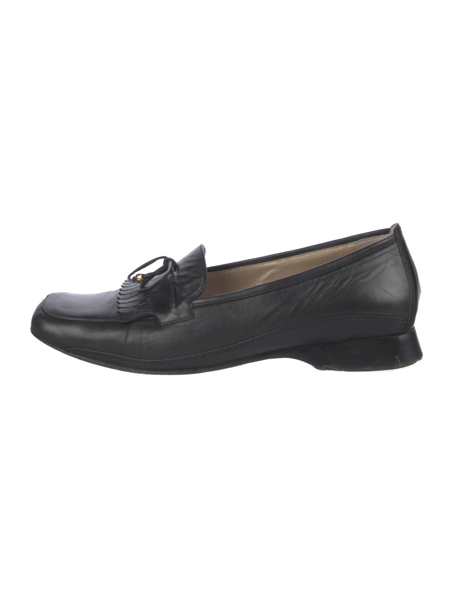 St. John Leather Loafers