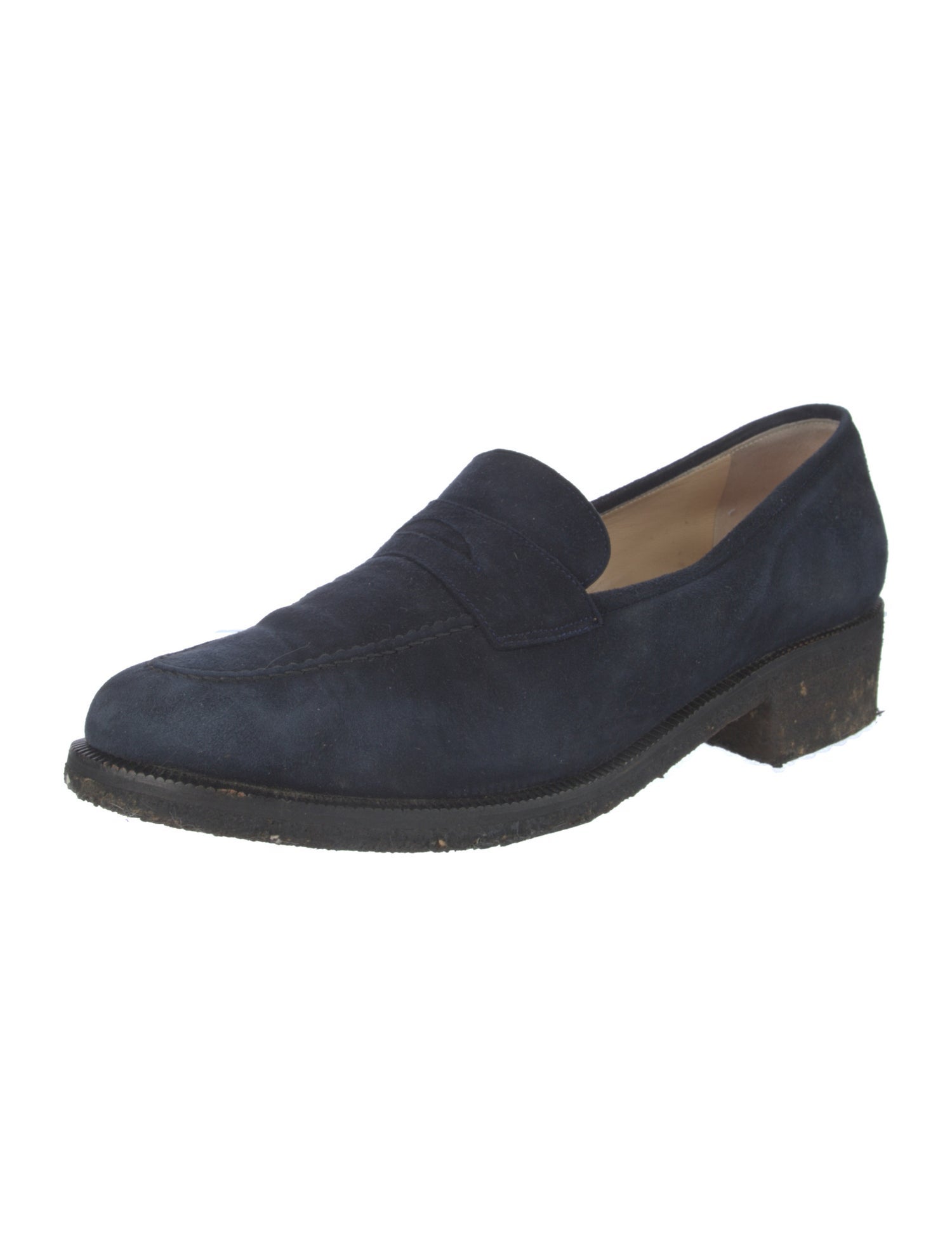 St. John Suede Loafers