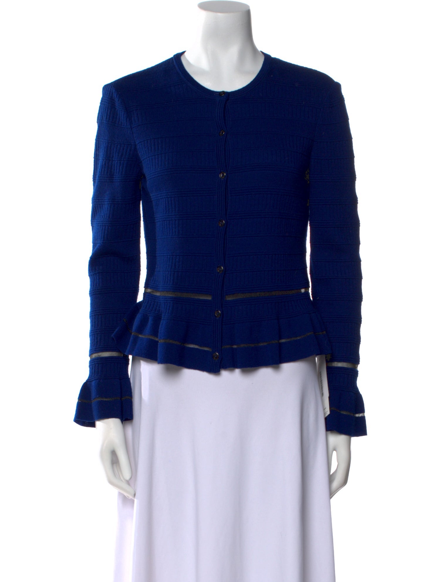 St. John Wool Striped Sweater