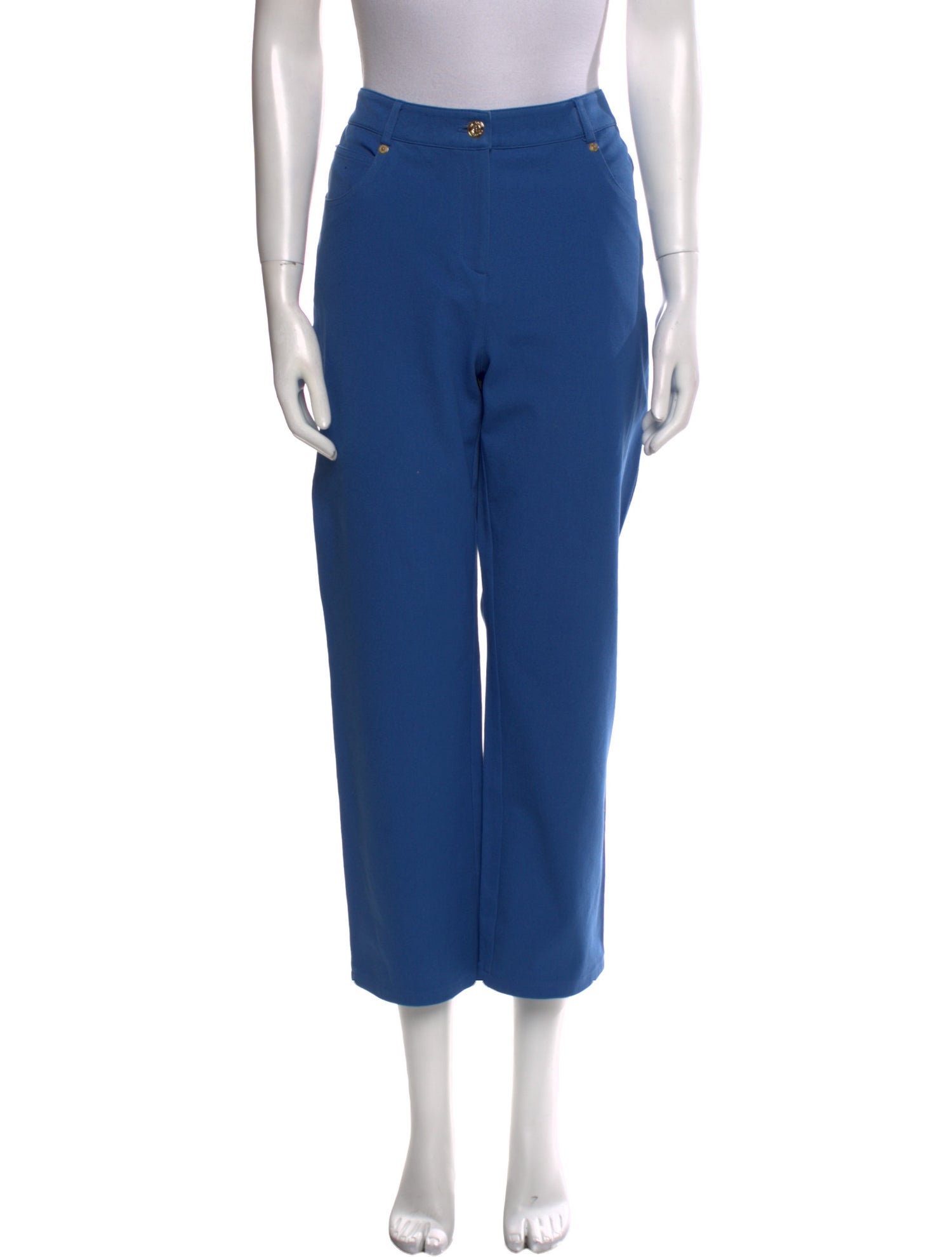 St. John High-Rise Straight Leg Jeans