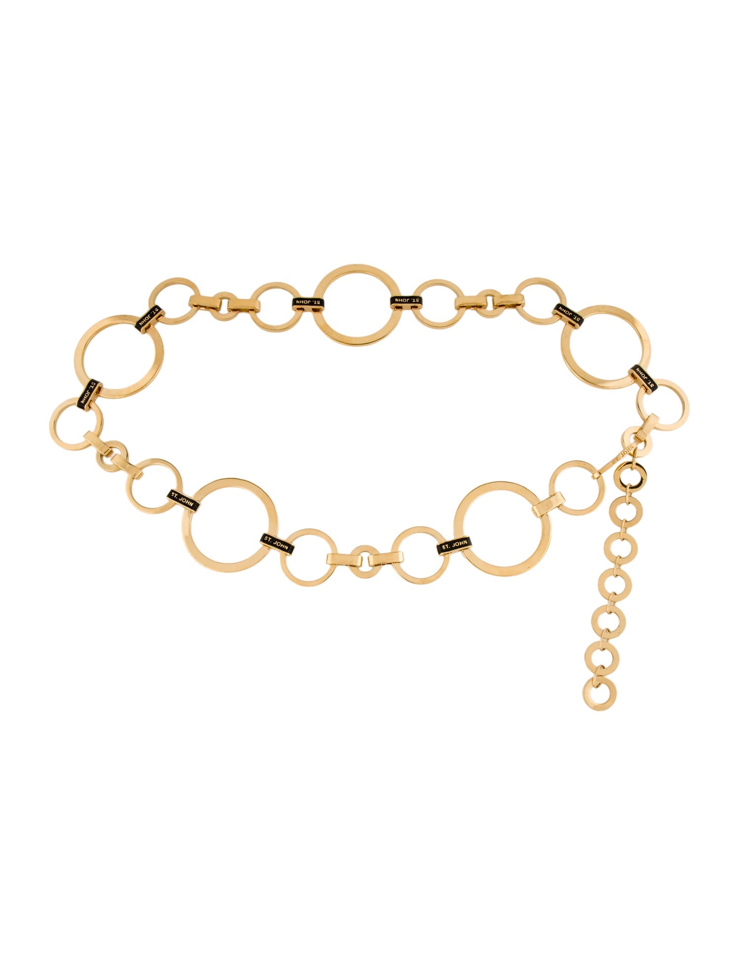 St. John Wide Waist Belt