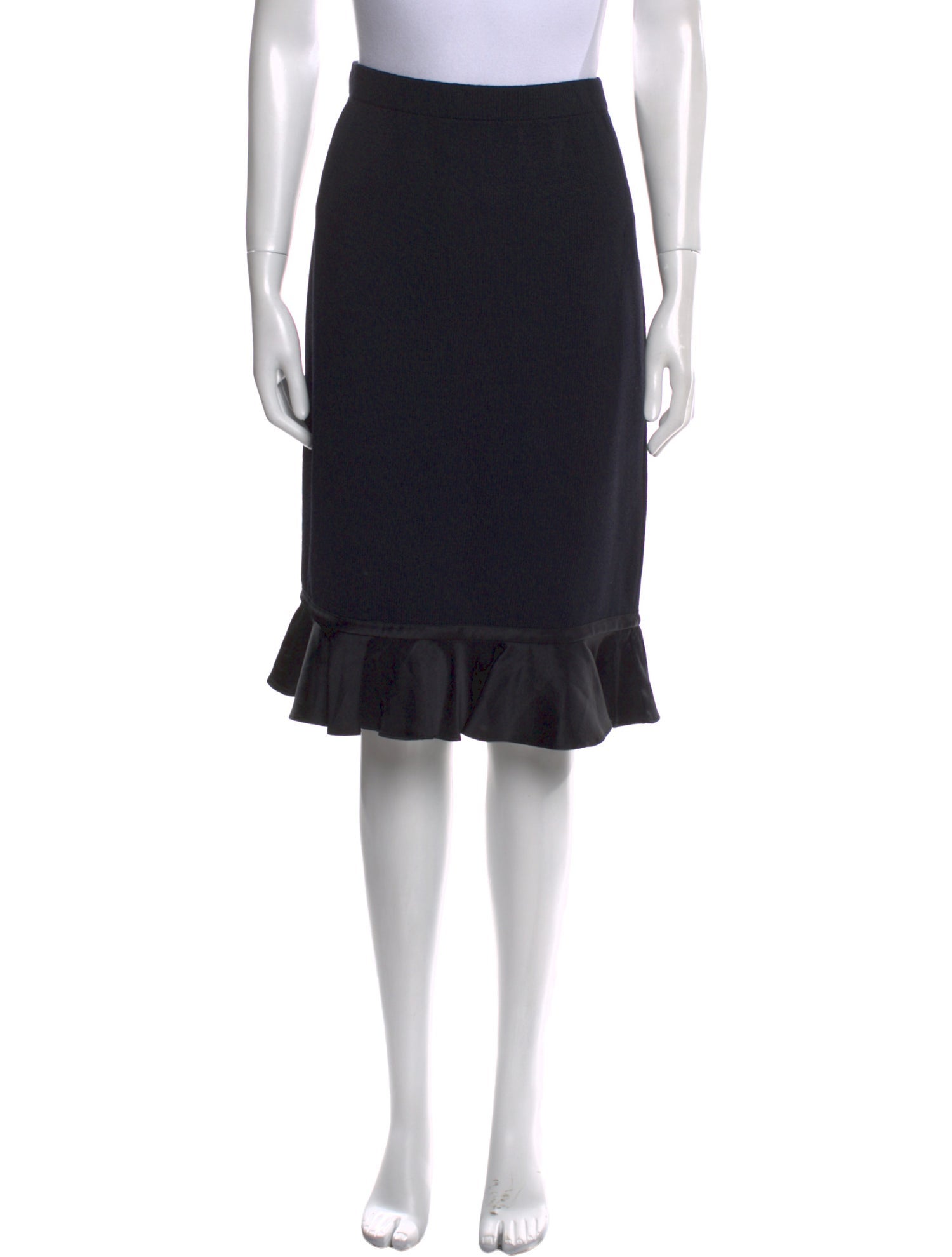 St. John Sequin Embellishments Knee-Length Skirt