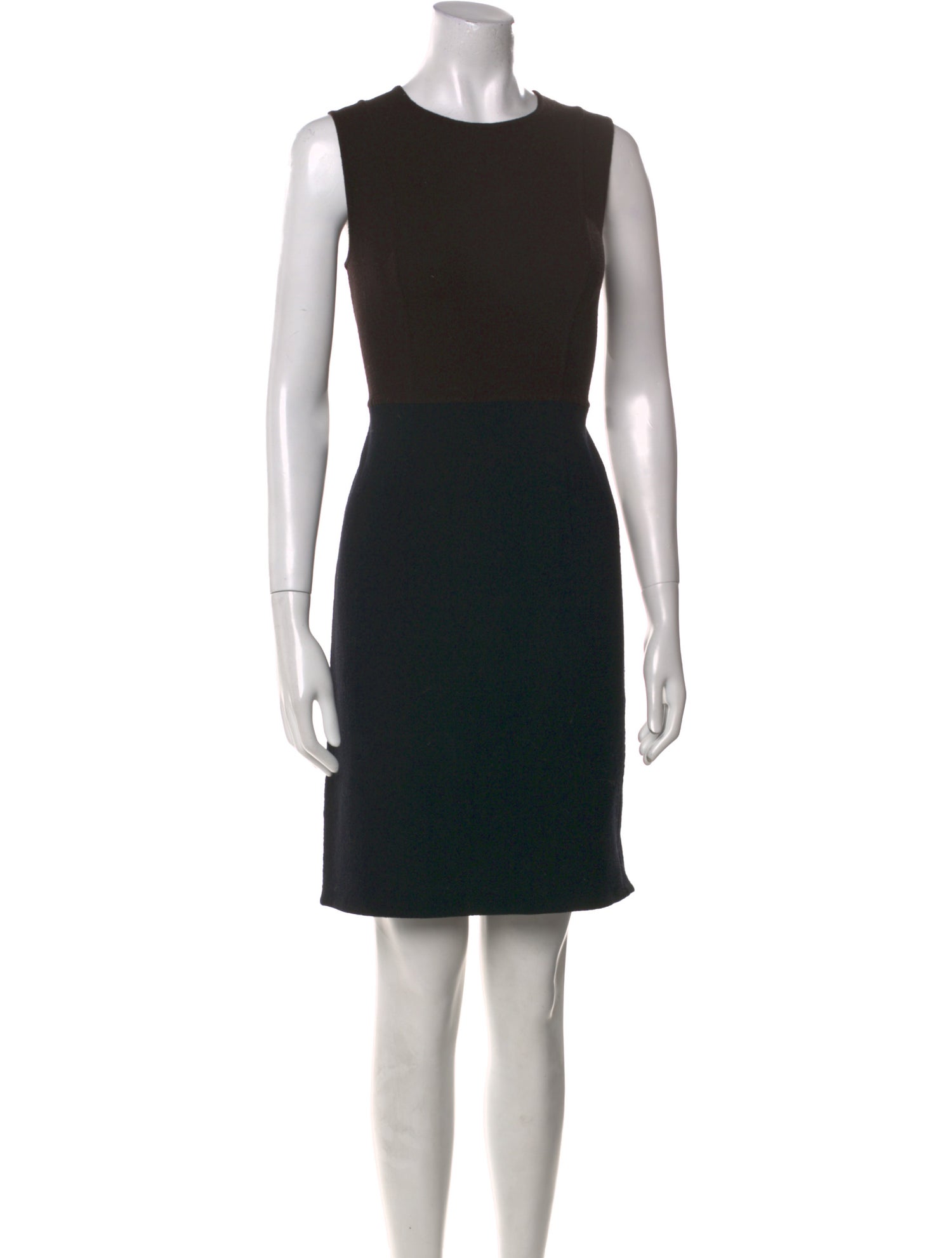 St. John Wool Knee-Length Dress