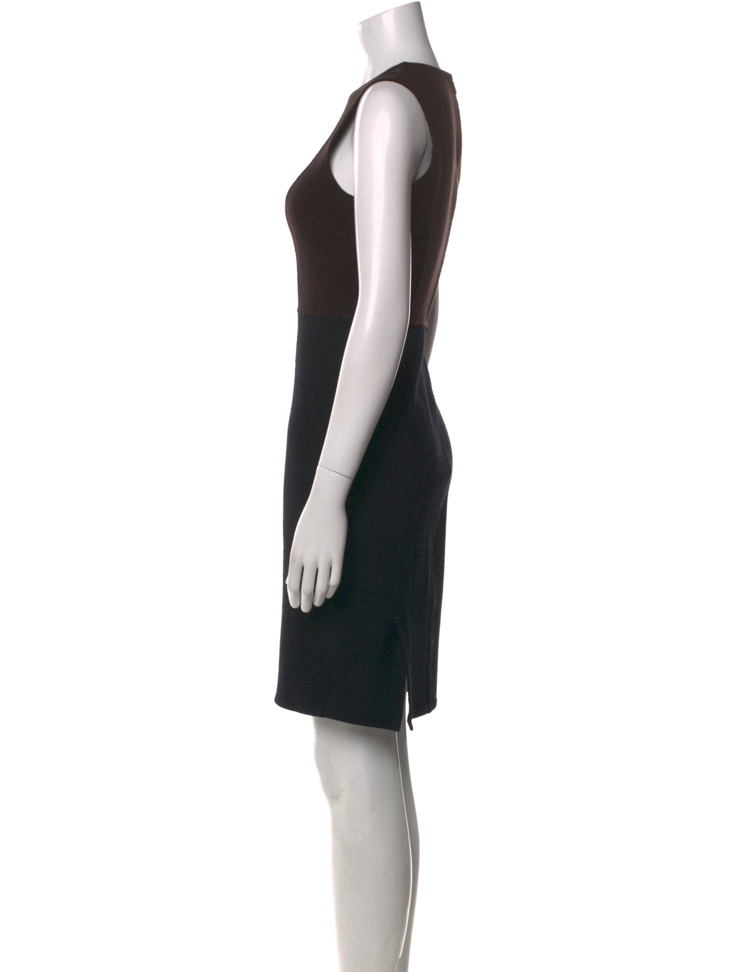 St. John Wool Knee-Length Dress