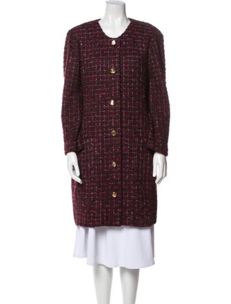 St. John Tweed Pattern Coat