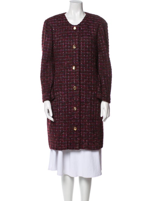 St. John Tweed Pattern Coat