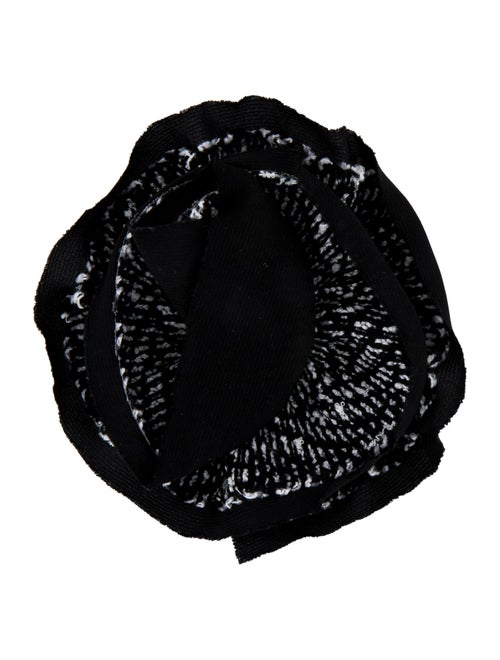 St. John Fabric Flower Brooch