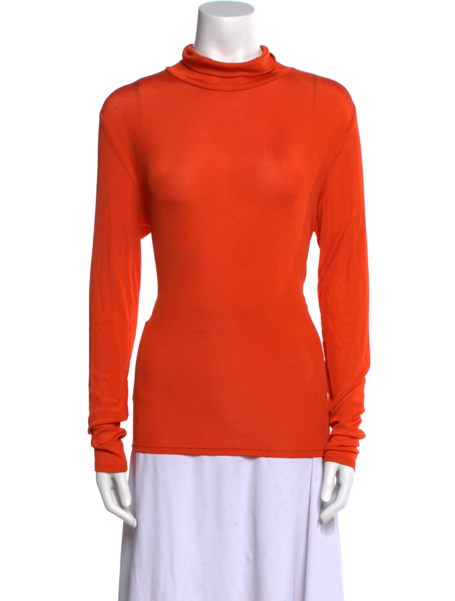 St. John Turtleneck Long Sleeve Top