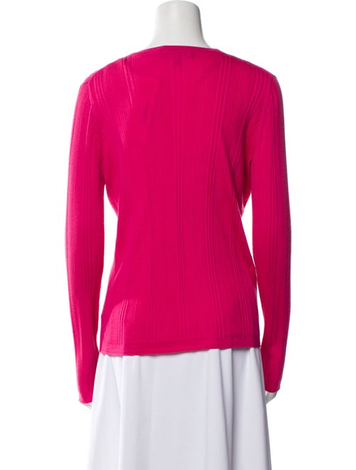 St. John Scoop Neck Sweater