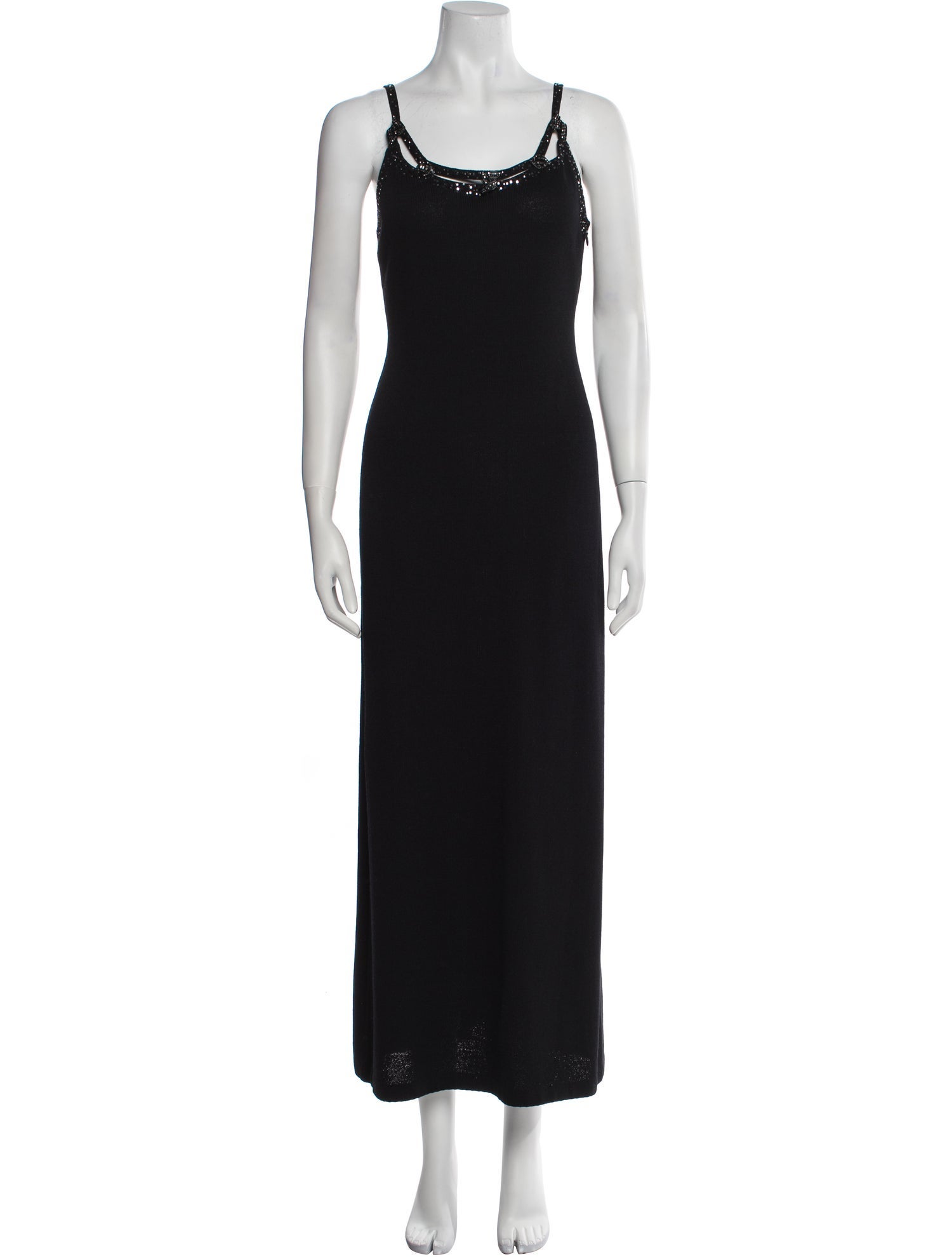St. John Wool Long Dress