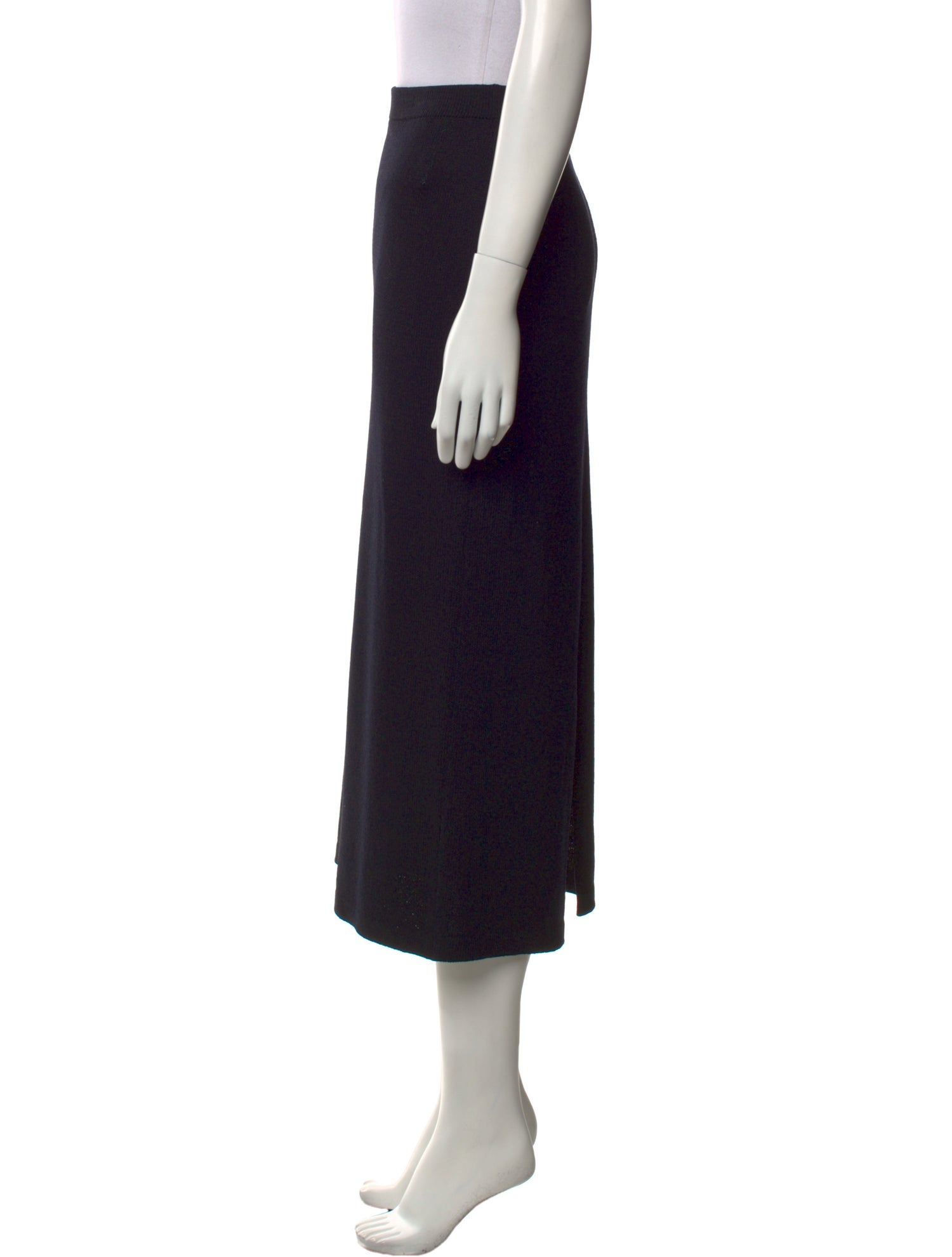 St. John Wool Midi Length Skirt