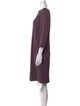 St. John Silk Knee-Length Dress