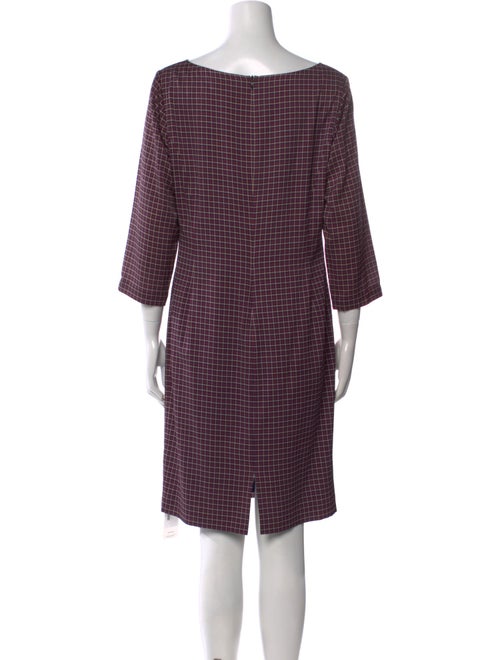 St. John Silk Knee-Length Dress