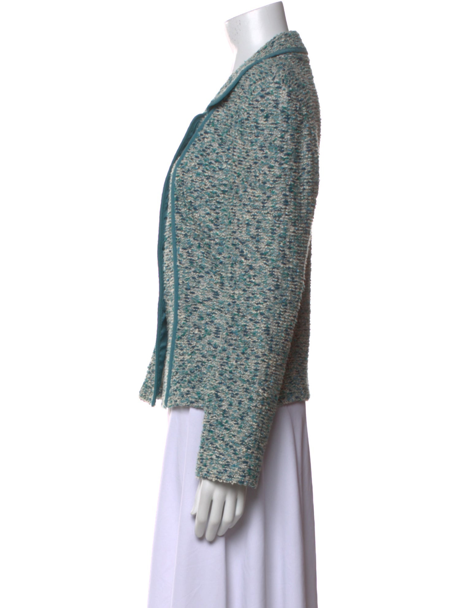 St. John Square Neckline Sweater