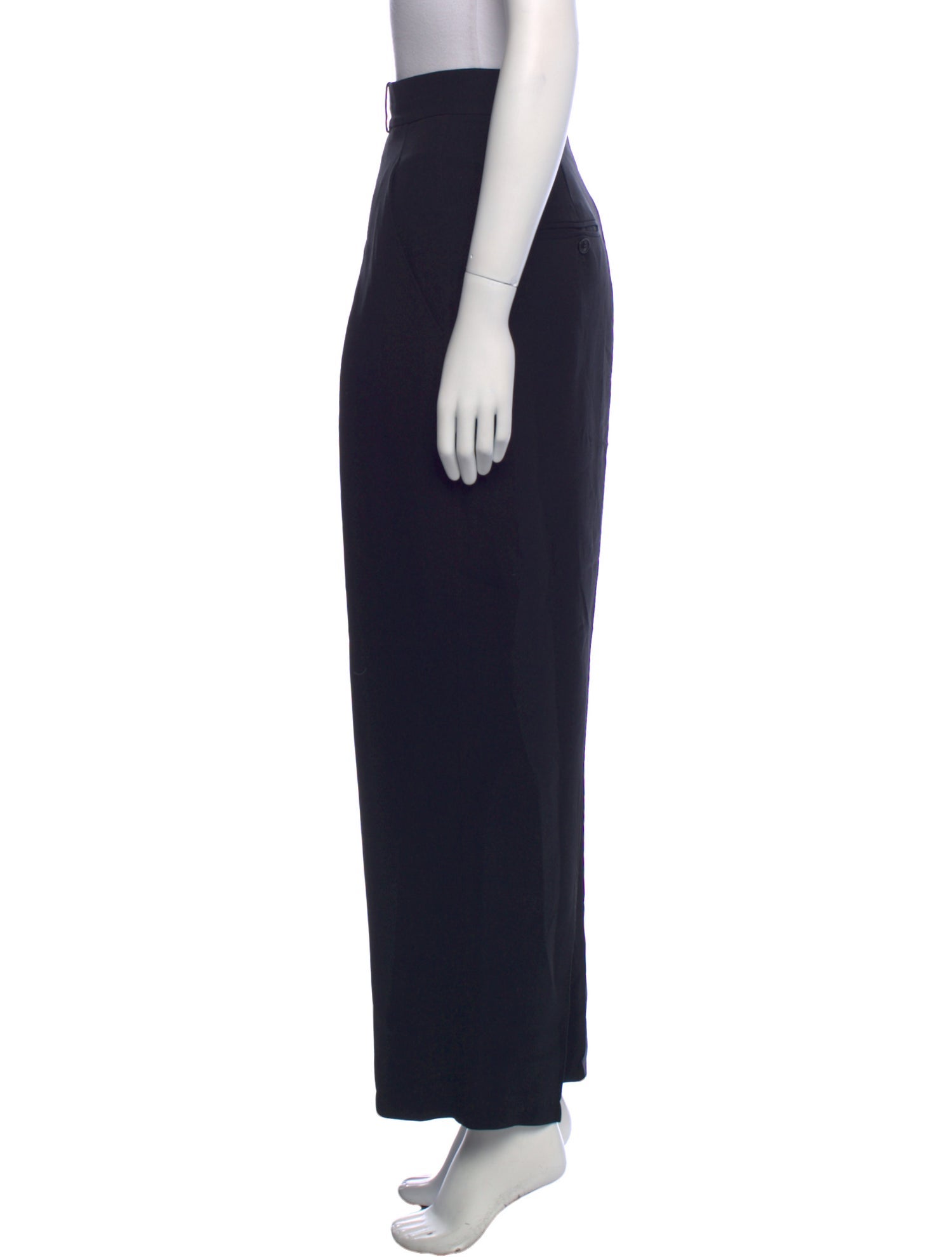 St. John Silk Wide Leg Pants