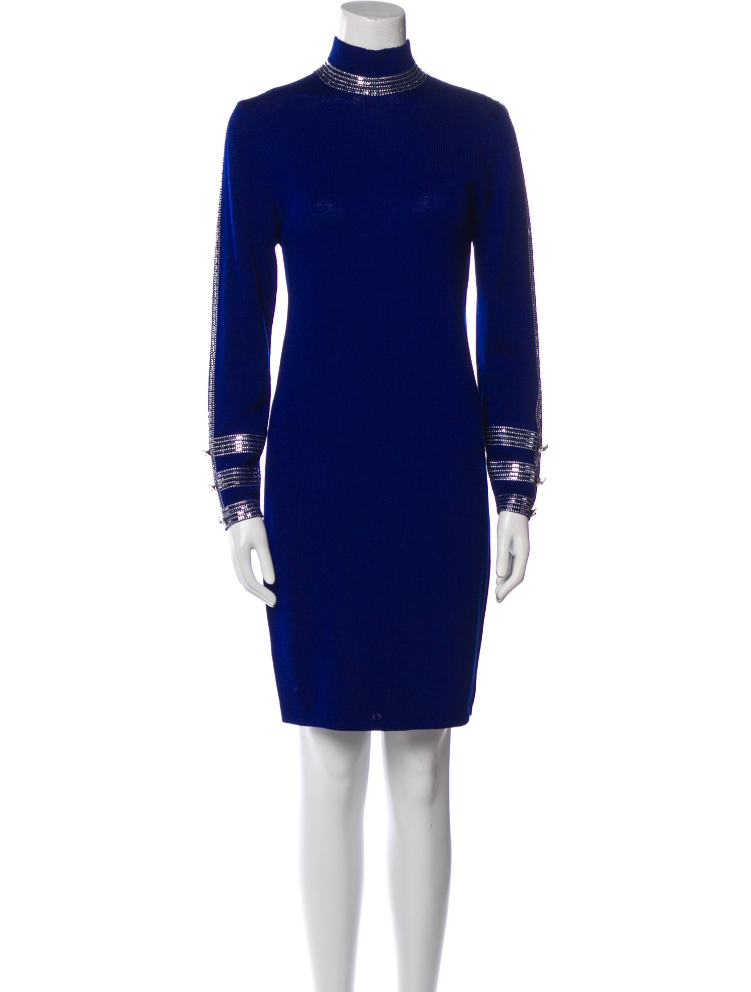 St. John Wool Knee-Length Dress