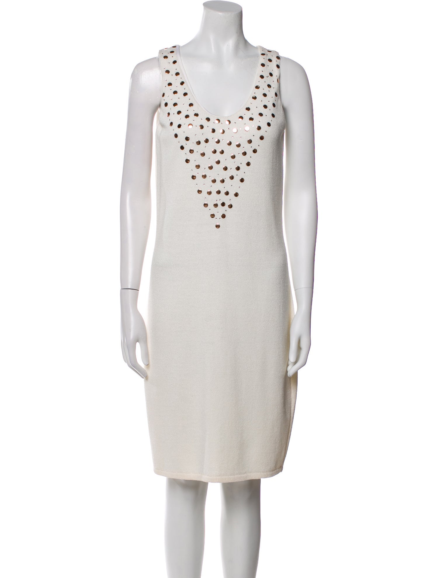 St. John Wool Knee-Length Dress