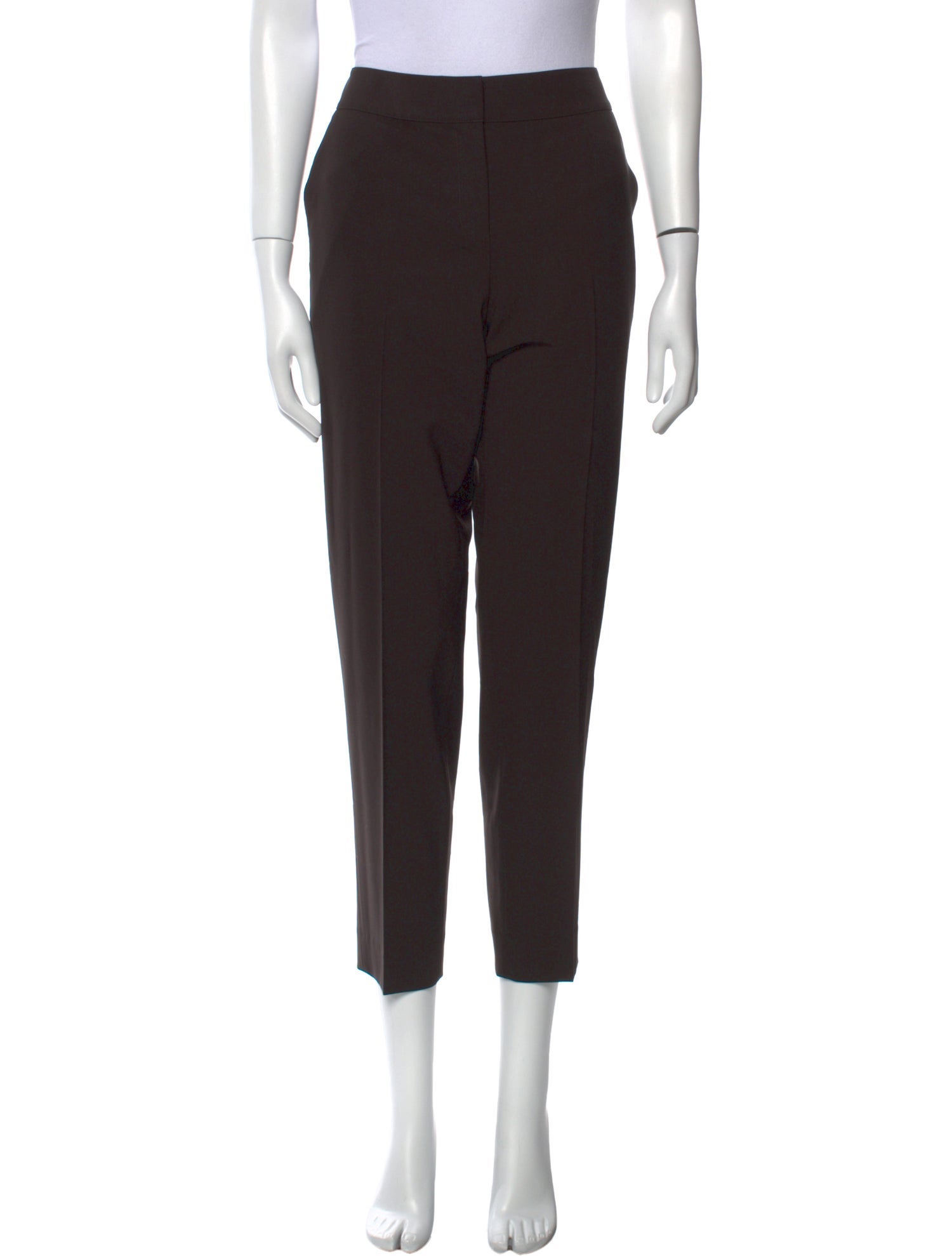 St. John Wool Straight Leg Pants