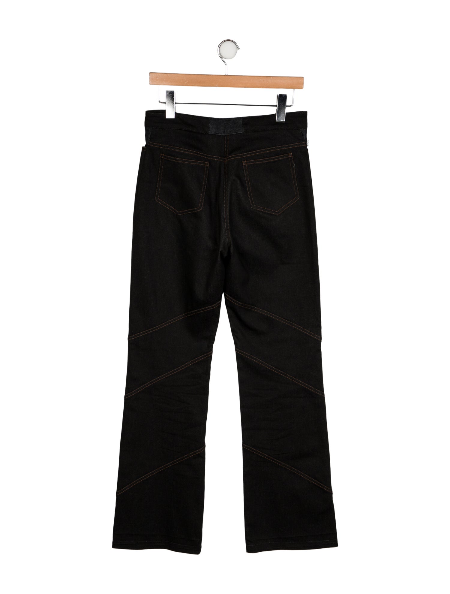 St. John Low-Rise Straight Leg Jeans