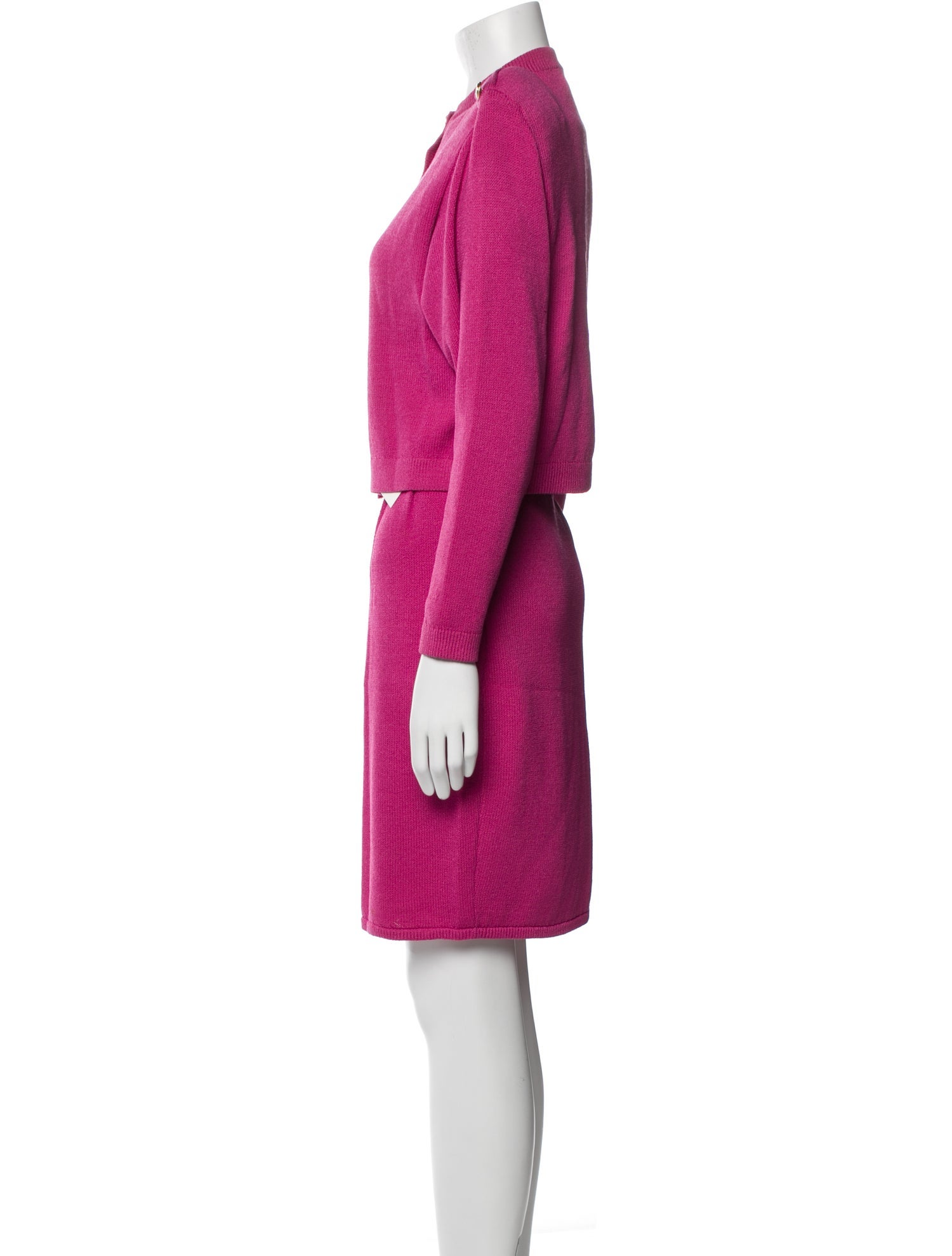 St. John Wool Skirt Set