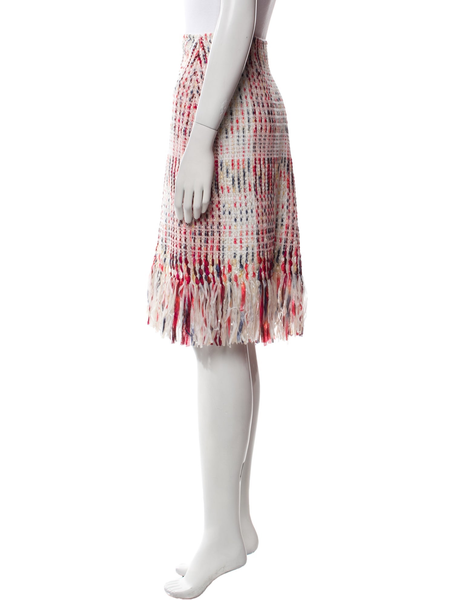 St. John Printed Mini Skirt