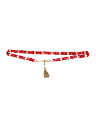 St. John Skinny Waist Belt