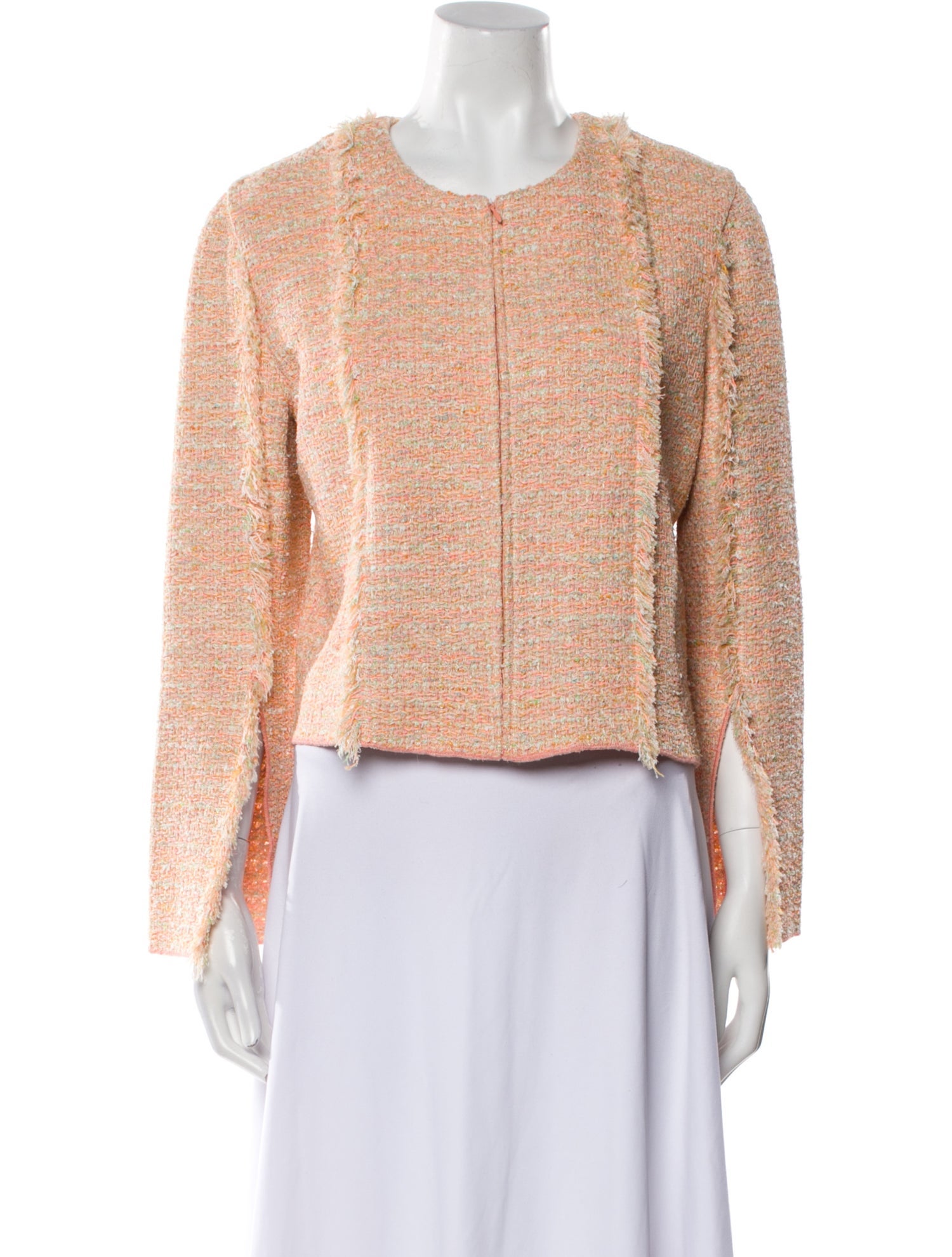 St. John Tweed Pattern Evening Jacket