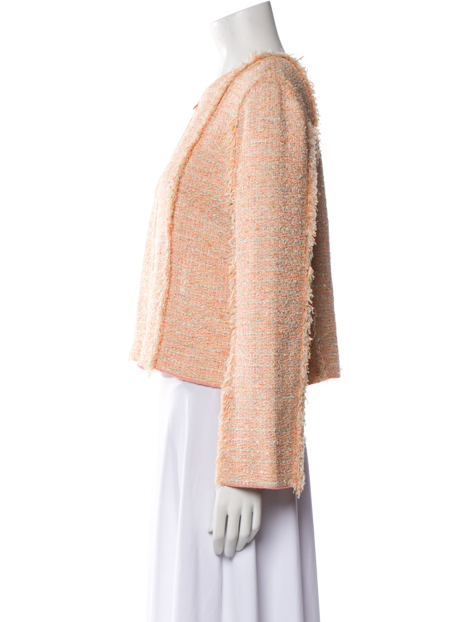 St. John Tweed Pattern Evening Jacket