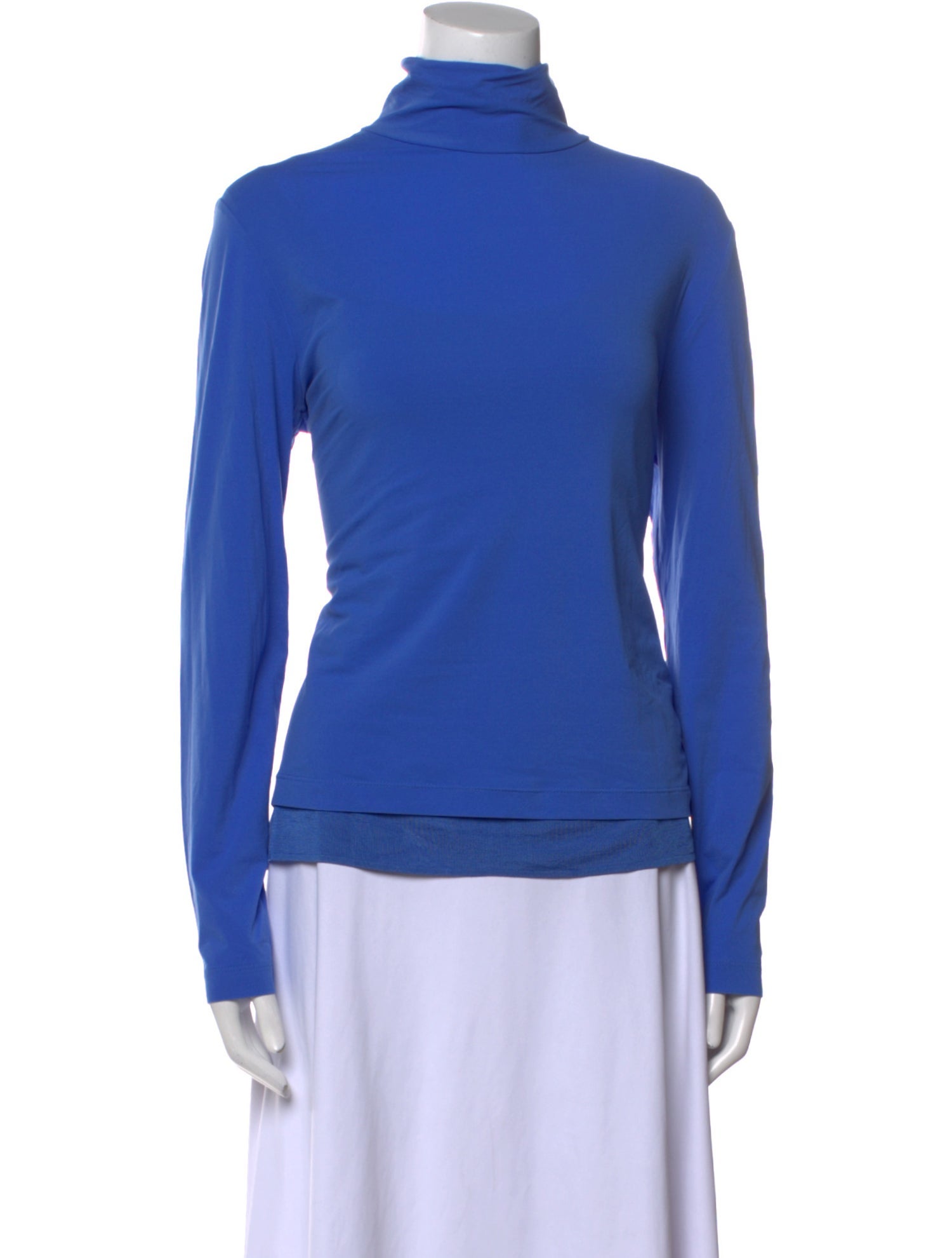 St. John Nylon Turtleneck Sweatshirt