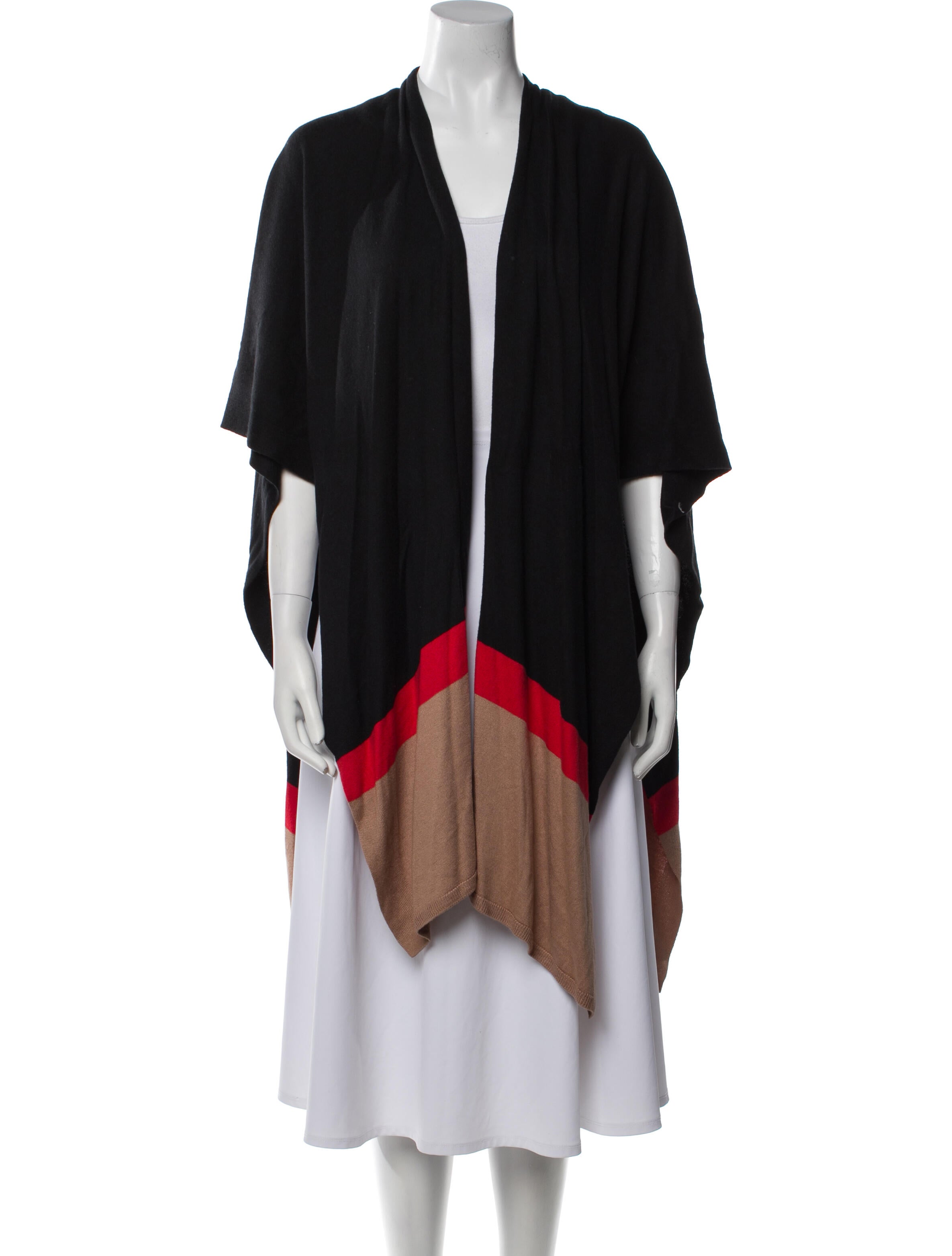 St. John Colorblock Pattern Shawl