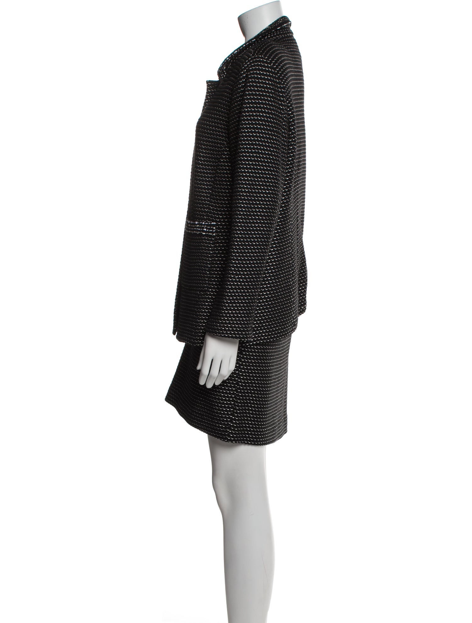St. John Wool Skirt Set