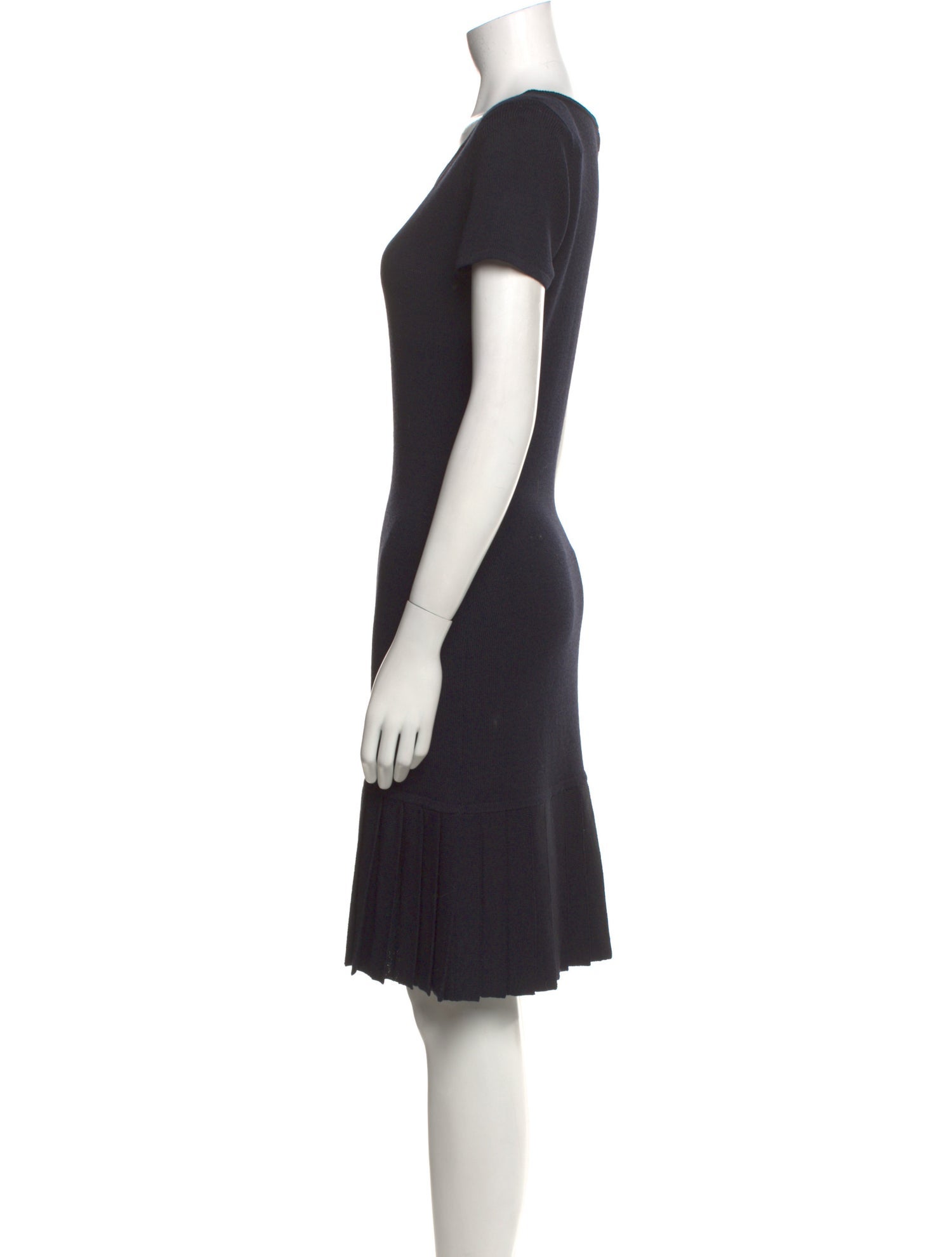 St. John Wool Knee-Length Dress