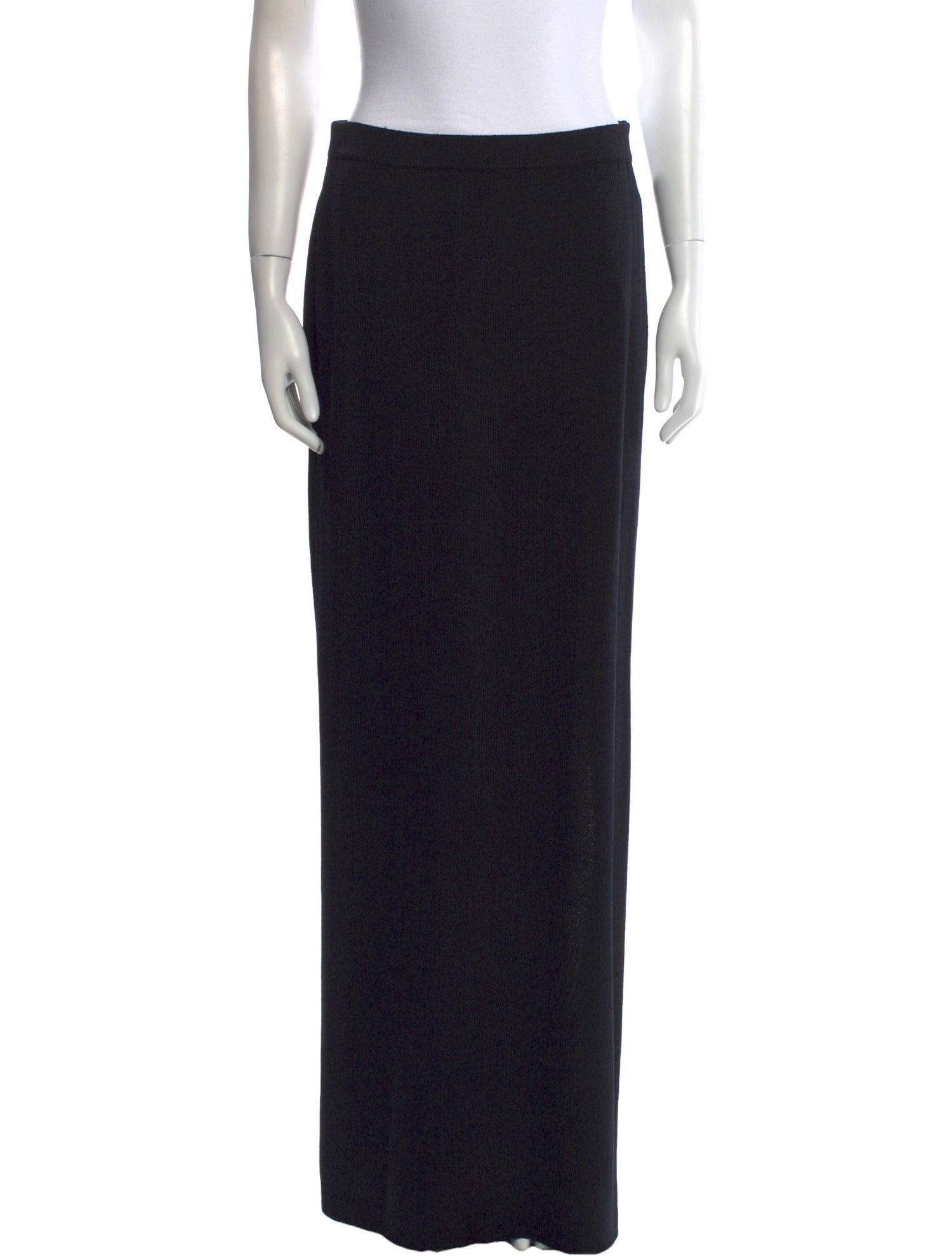 St. John Cutout Accent Long Skirt