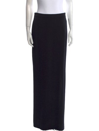 St. John Cutout Accent Long Skirt