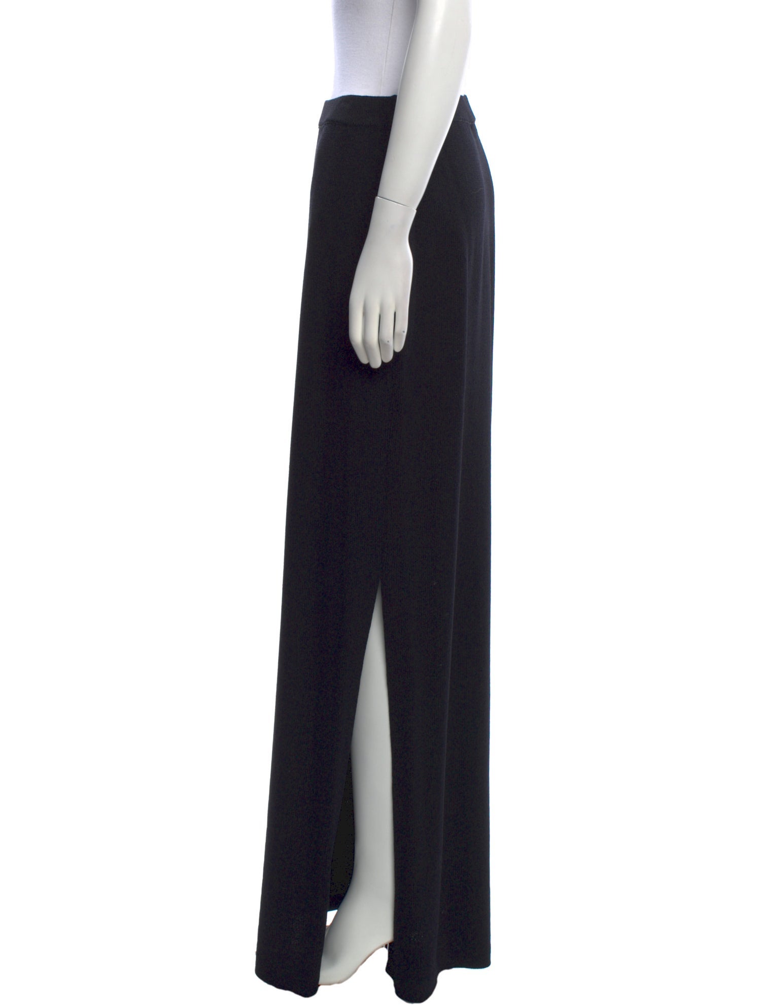 St. John Cutout Accent Long Skirt