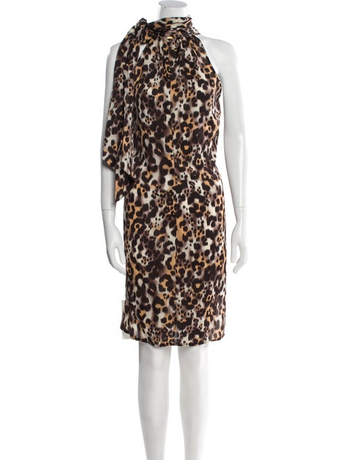 St. John Silk Mini Dress