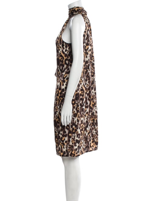 St. John Silk Mini Dress