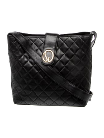 St. John Quilted Shoulder Bag