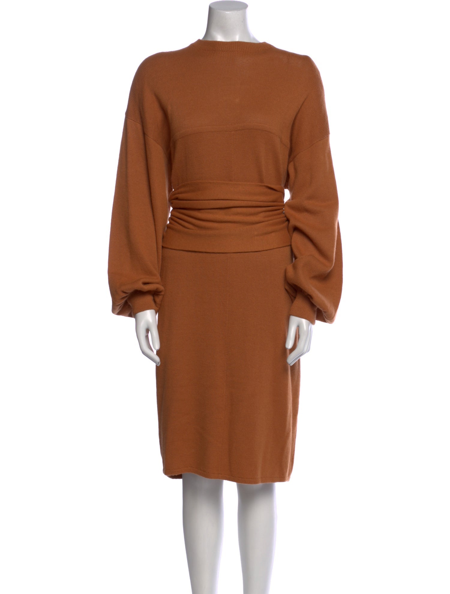 St. John Wool Knee-Length Dress