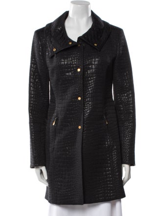 St. John Tweed Pattern Coat