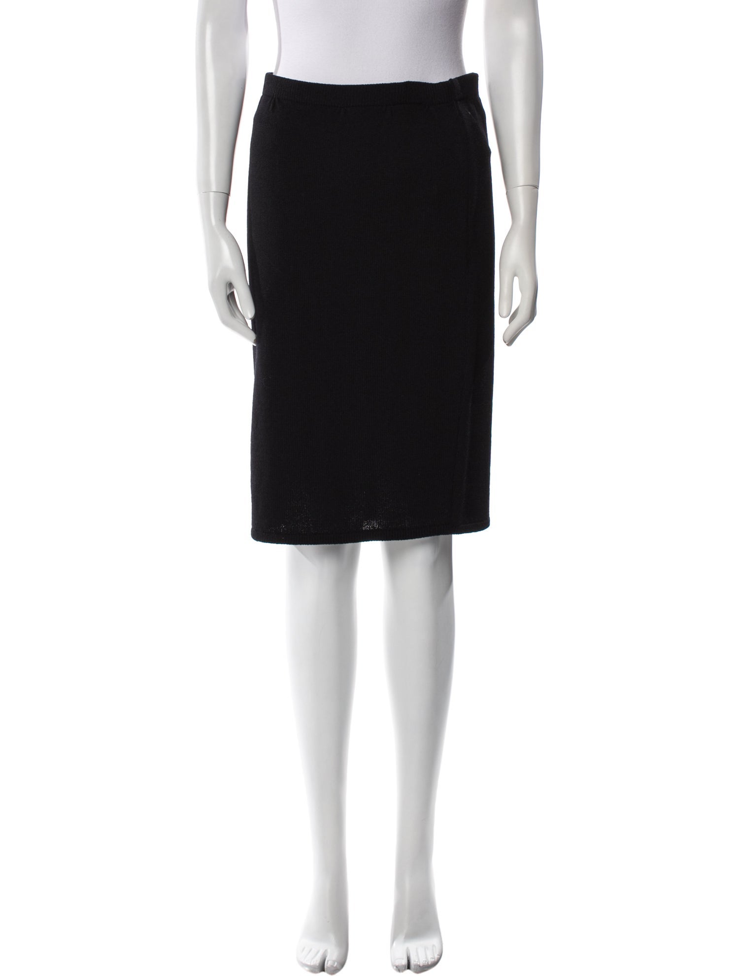 St. John Wool Knee-Length Skirt