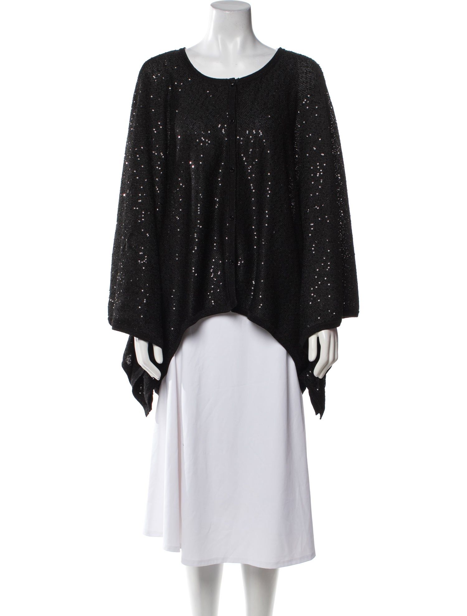 St. John Scoop Neck Sweater