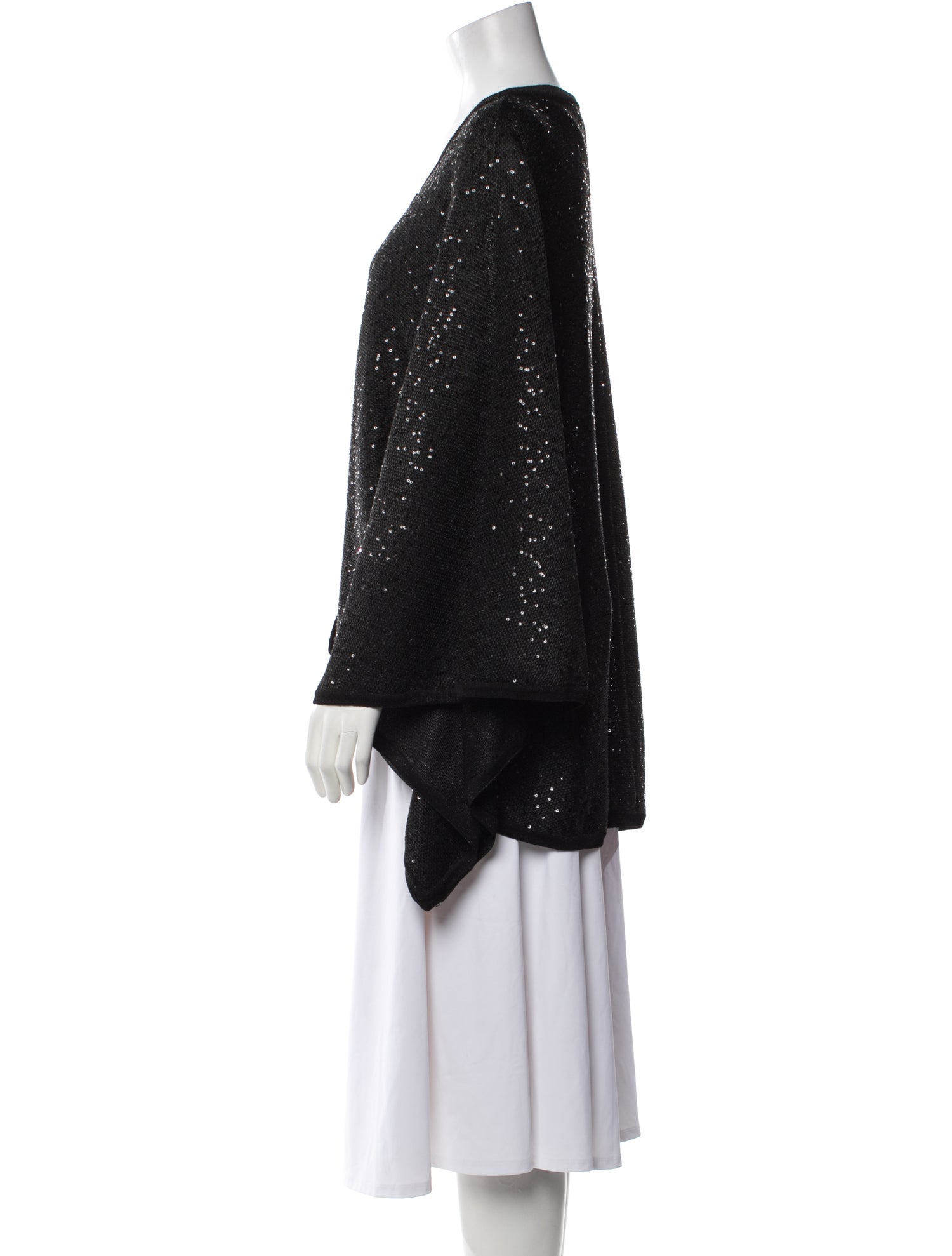 St. John Scoop Neck Sweater