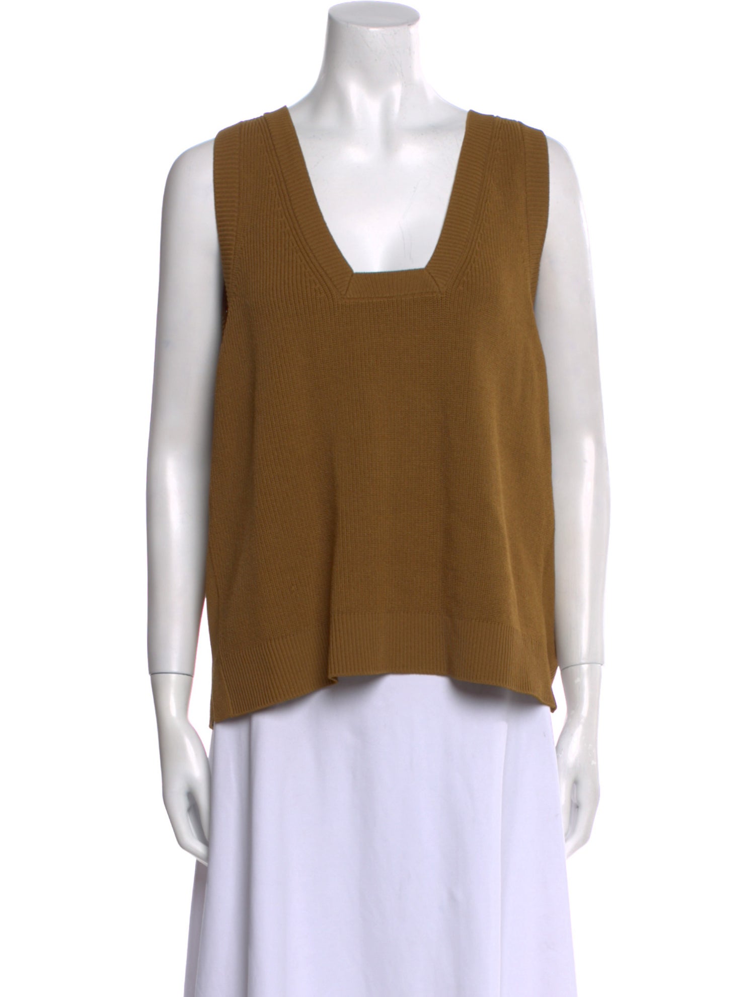 St. John Square Neckline Sweater w/ Tags