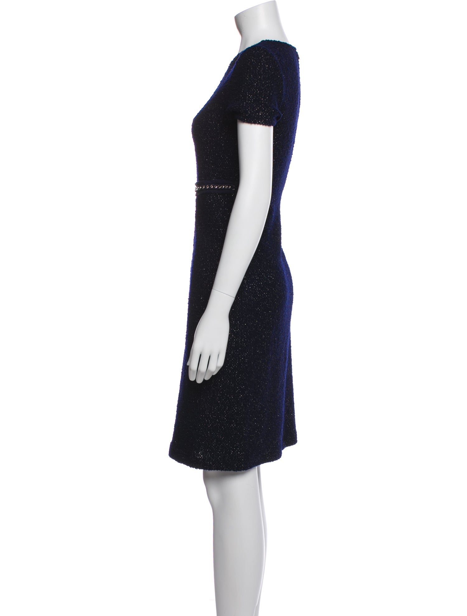 St. John Wool Mini Dress
