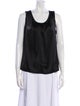 St. John Silk Scoop Neck Top