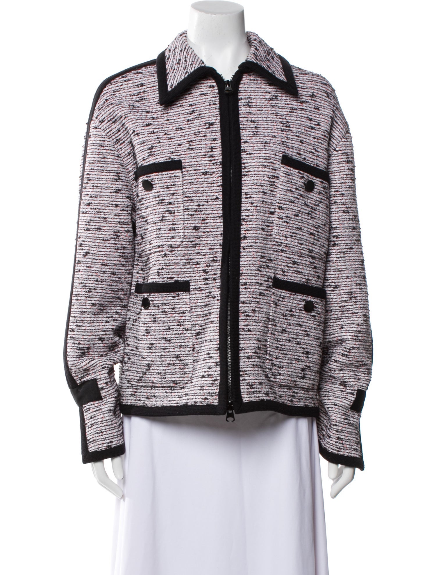 St. John Tweed Pattern Evening Jacket w/ Tags