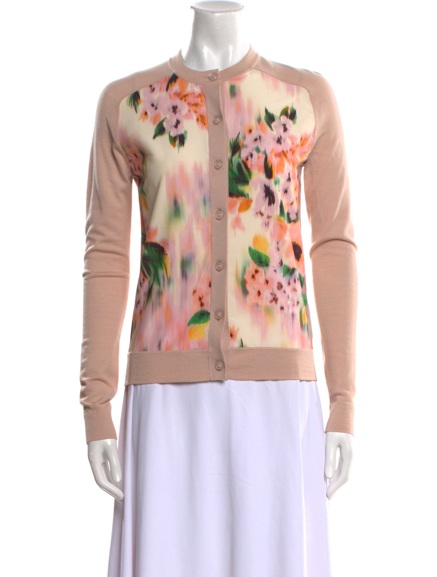 St. John Wool Printed Sweater w/ Tags