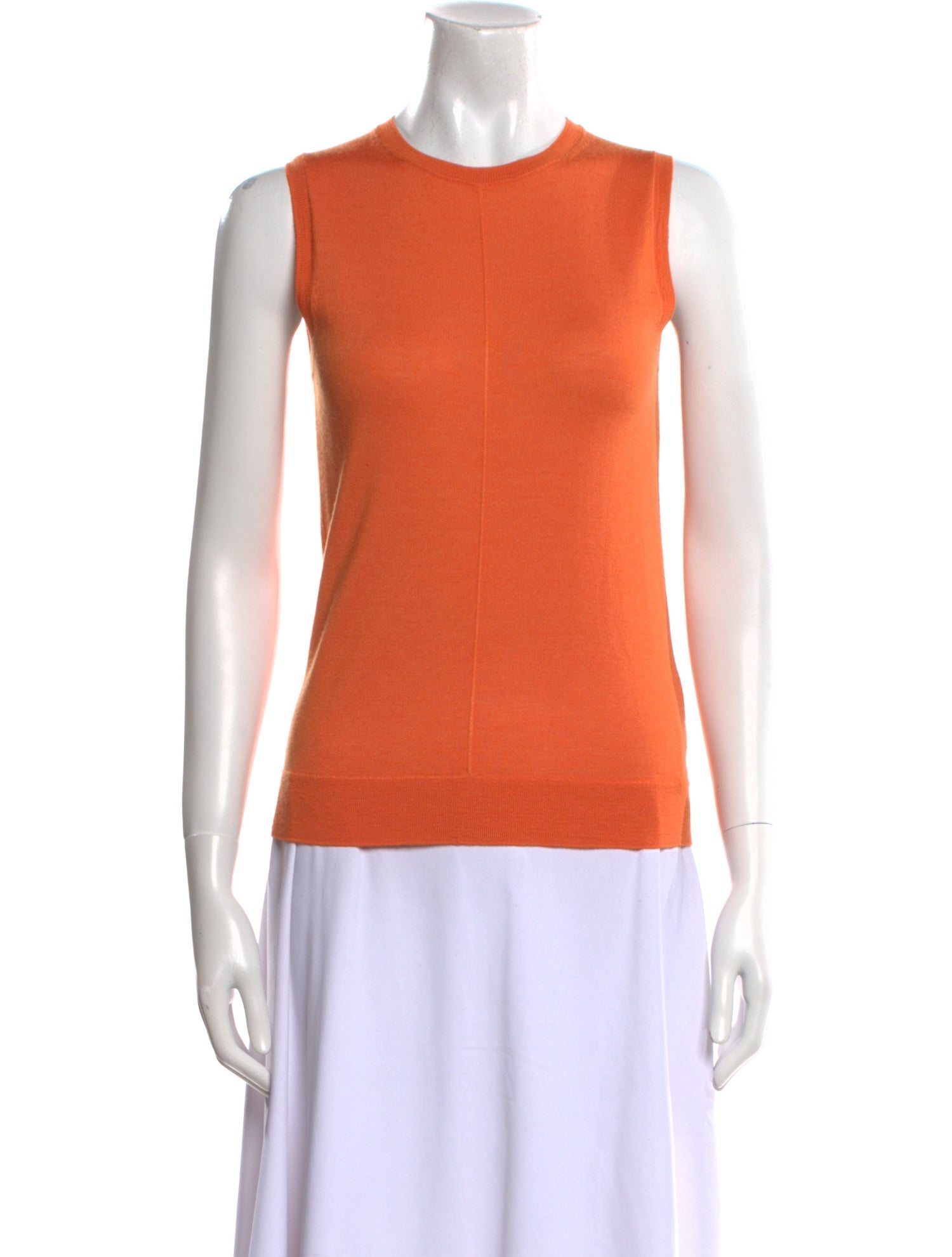 St. John Wool Crew Neck Top